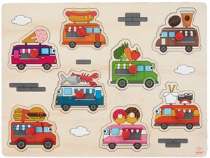 Houten Knopjes Puzzel Foodtrucks 28119149877