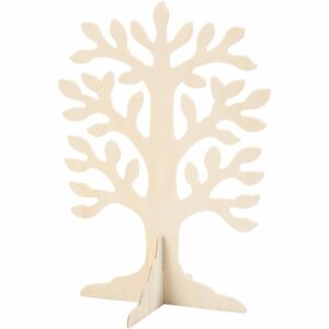 Houten decoratie boompje - 30 cm 10090432