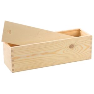 Houten hobby/knutsel kist/doosje met schuifdeksel 10169278