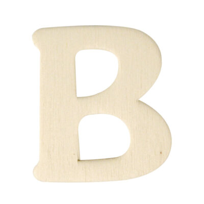 Houten naam letter B 10040848