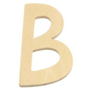 Houten naam letter B 10055554