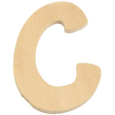 Houten naam letter C 10055561