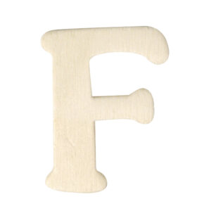 Houten naam letter F 10040852