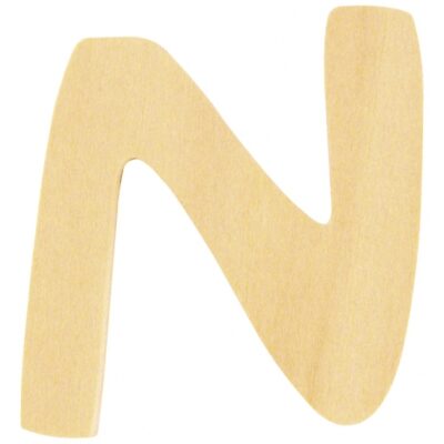 Houten naam letter N 10055572