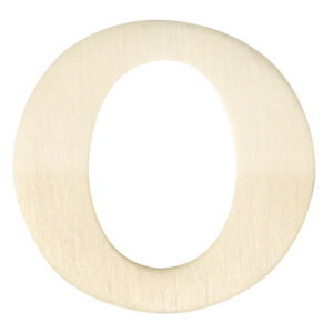 Houten naam letter O 10040861