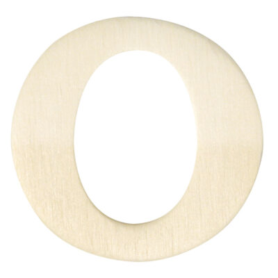 Houten naam letter O 10040861