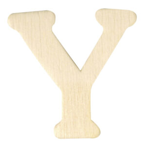 Houten naam letter Y 10040871