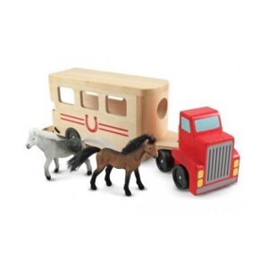 Houten paarden vrachtwagen 10055817