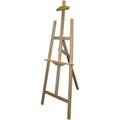 Houten schildersezel staand model 140 cm hobbymateriaal 10201955