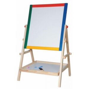 Houten schoolbord staand 38 x 65