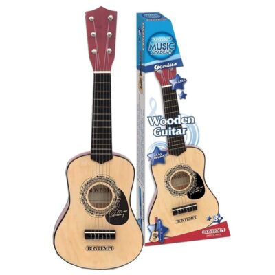 Houten speel gitaar 55 cm voor kinderen 10043949