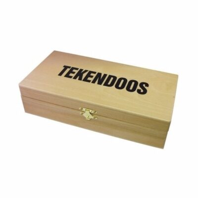 Houten tekendoos 25 x 12.5 cm 10089472