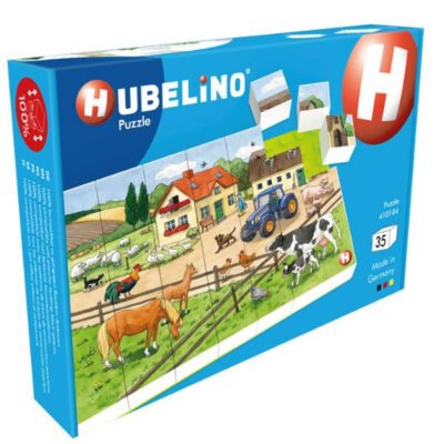 Hubelino puzzel boerderij junior 26