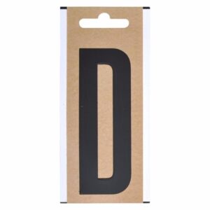 Huisvuil containersticker letter D 10 cm 10091808