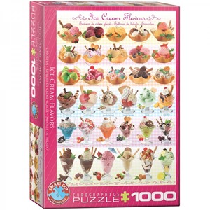 Ice Cream Flavours Puzzel (1000 stukjes) 30729514039