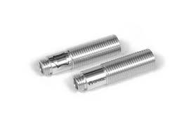 Icon Clear Anodized Aluminum Shock Body 10x38mm (2pcs) (AX30130) 11986