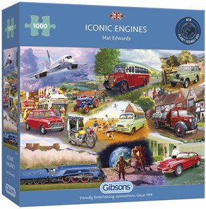 Iconic Engines Puzzel (1000 stukjes) 37883169870