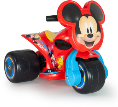 Injusa Mickey Mouse Samurai Trimoto accuvoertuig 6V rood 1019398