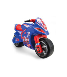 Injusa Ultimate Spider Man loopmotor 95 cm blauw/rood 228368