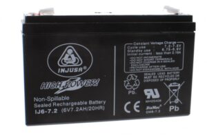 Injusa oplaadbare batterij High Power 6V 7