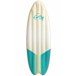 Intex Opblaasbare surfplank - wit/groen - 178 cm - vinyl 10081572