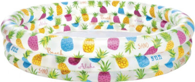 Intex opblaaszwembad ananas 59431NP 132 x 28 cm PVC wit 160968