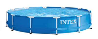 Intex opzetzwembad met pomp 28212GN 366 x 76 cm blauw 216573