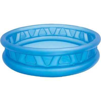 Intex rond opblaasbaar zwembad 188 cm blauw 10025145