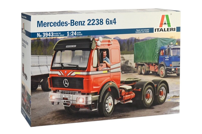 Italeri 1/24 Mercedes-Benz 2238 6x4 28055