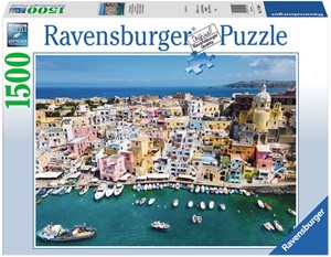 Italië Landschap - I Colori di Procida Puzzel (1500 stukjes) 37101656854