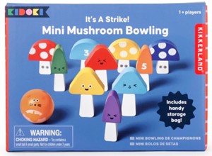 It's a Strike! - Mini Paddenstoelen Bowling 35661266388