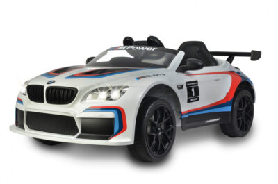 JAMARA elektrische kinderauto BMW M6 GT3 12V wit 383777