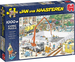 Jan van Haasteren - Bijna klaar? Puzzel (1000 stukjes) 26960238559