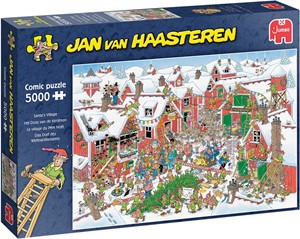 Jan van Haasteren- Dorp van De Kerstman (5000 stukjes) 34466266585