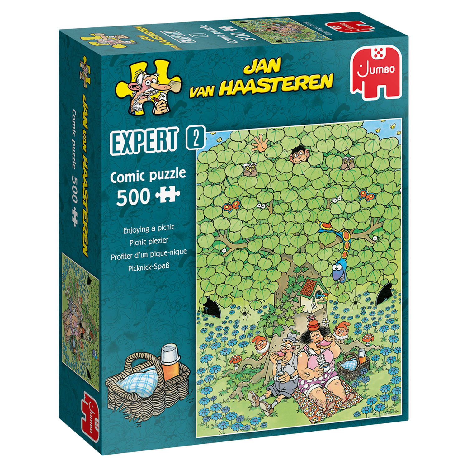 Jan van Haasteren Expert picnic plezier - 500 stukjes 3575615