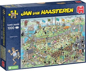 Jan van Haasteren - Highland Games Puzzel (1000 stukjes) 32581354095