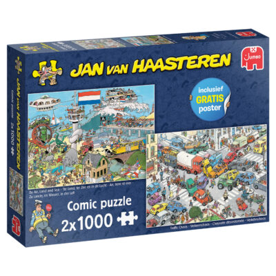 Jan van Haasteren Legpuzzel Traffic Chaos