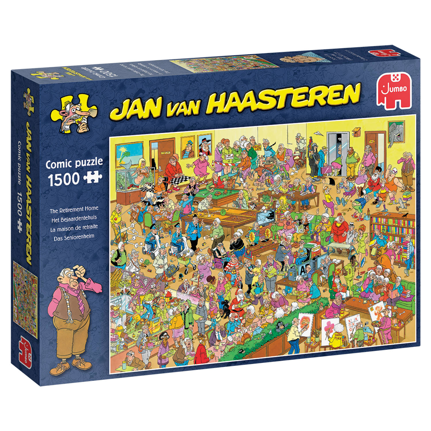 Jan van Haasteren het bejaardentehuis - 1500 stukjes 3576136