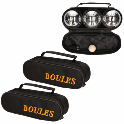 Jeu de boules set 15-delig (9x ballen