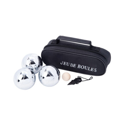 Jeu de boules set 3 ballen/1 but in draagtas 10358280