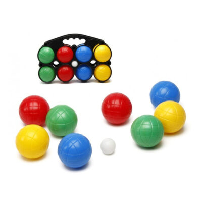 Jeu de boules set gekleurd in draagtas 10204501