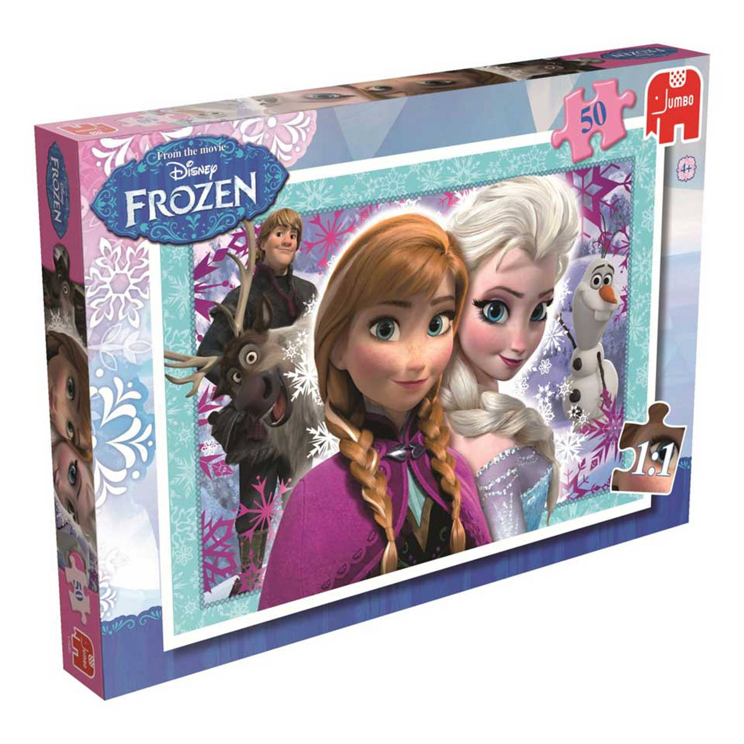 Jumbo Disney puzzel Frozen Anna en Elsa - 50 stukjes 1197841