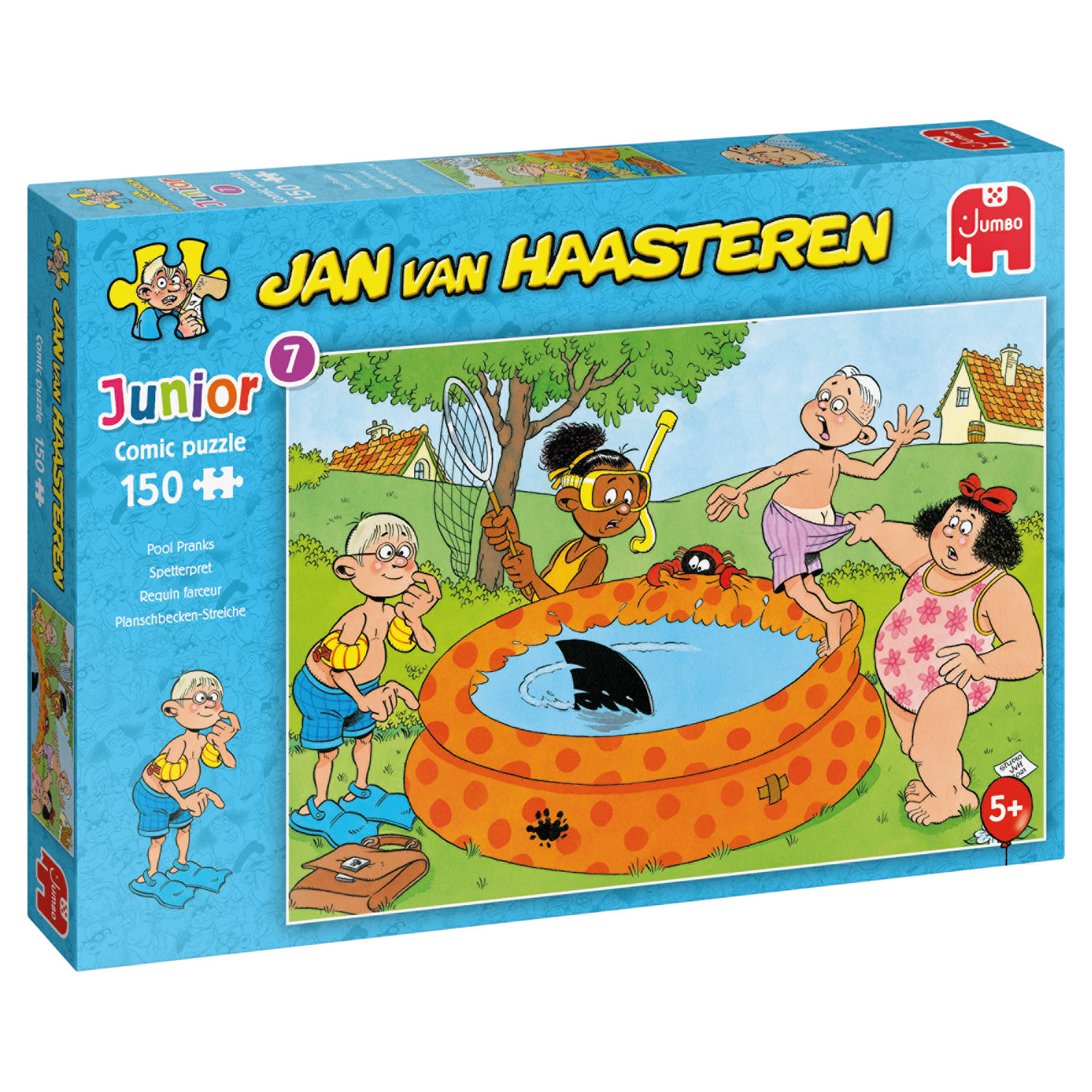 Jumbo Junior Puzzel Jan van Haasteren Spetterpret - 150 stukjes 3578427