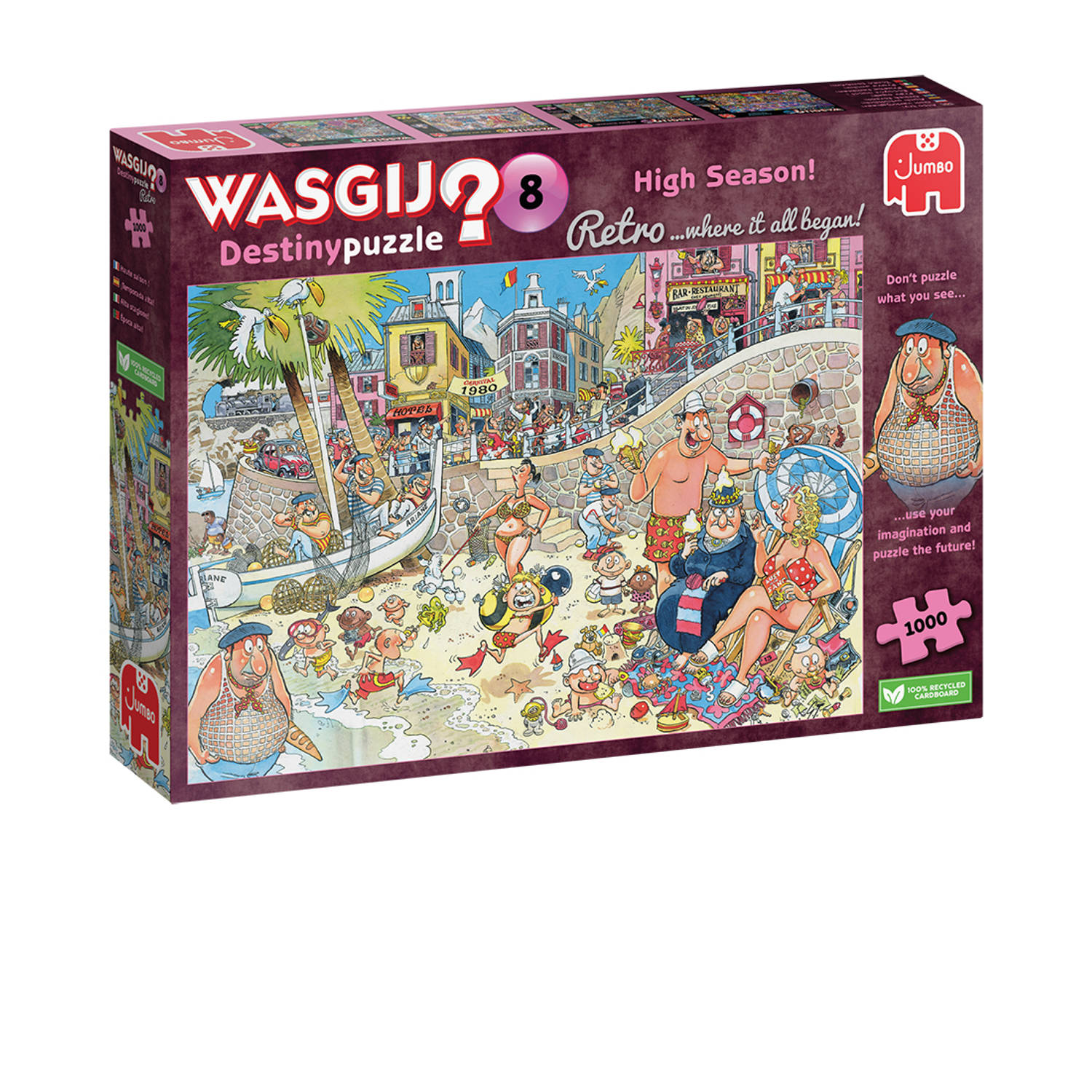 Jumbo Wasgij retro desti.8 1.000 st.1110100329 4609763