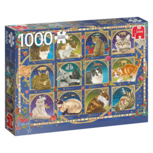 Jumbo puzzel Horoscoop - Katten - 1000 stukjes 2387369