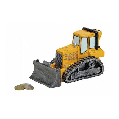 Kado spaarpot bulldozer 17 cm 10073741