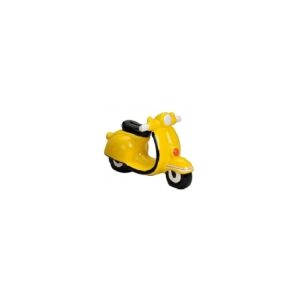 Keramische gele scooter spaarpot 10077036