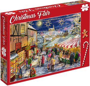 Kerstpuzzel - Christmas Fair (1000 stukjes) 36306091372