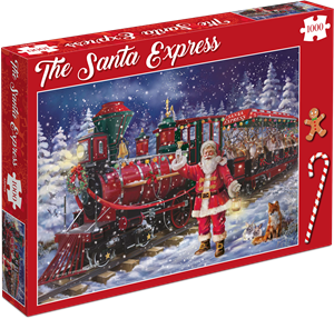 Kerstpuzzel - The Santa Express (1000 stukjes) 36306091373