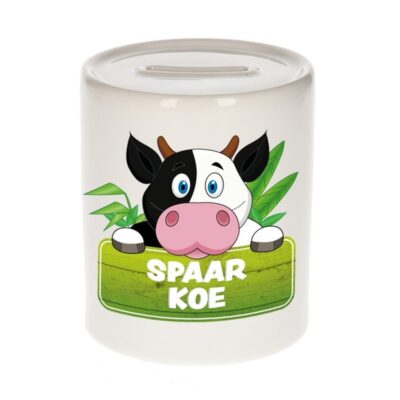 Kinder cadeau spaarpot koe 9 cm 10099682